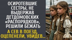 История из жизни как близняшки сбежали из-за детдома, но сев в поезд всё пошло не по плану. рассказы