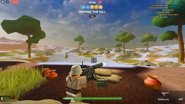 Захват и защита троншей