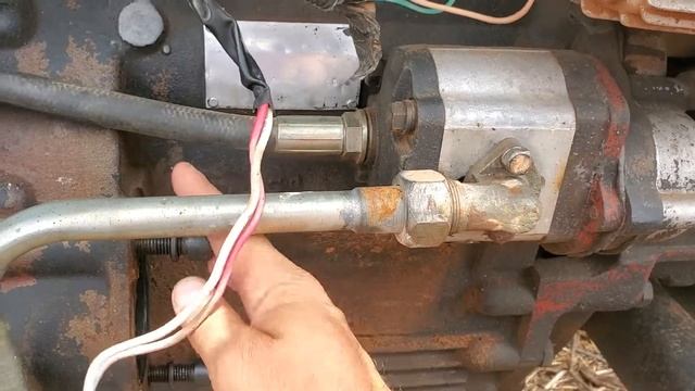 Farm Pro 2420 Old Starter Re Install 1 Test