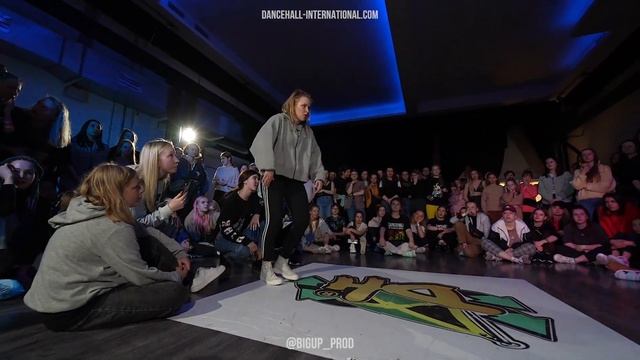Dancehall International 2021 - Beginners Battle FINAL -Alena Si VS Bad Duck (Win) смотреть онлайн