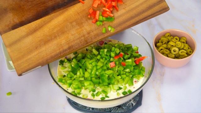 The Most Delicious And Healthy Recipe Made With Vegetables And Eggs. Inexpensive And Simple Recipe! смотреть онлайн