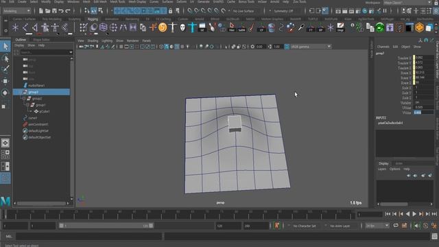 Maya Nurbs Plane Ctrl -4 смотреть онлайн