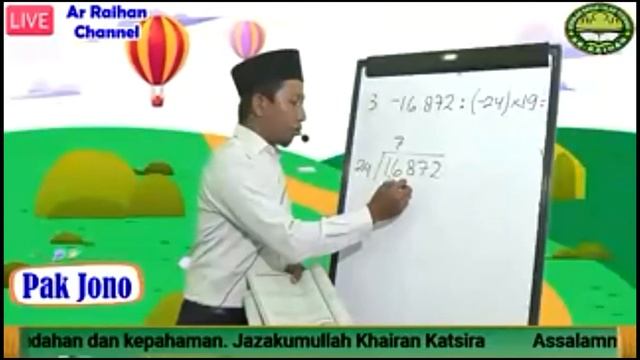 MTK Kelas 6 Bersama Pak Jono (Pembahasan Ultra 1 No 1-10) смотреть онлайн