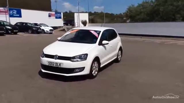 VOLKSWAGEN POLO MATCH WHITE 2012 смотреть онлайн