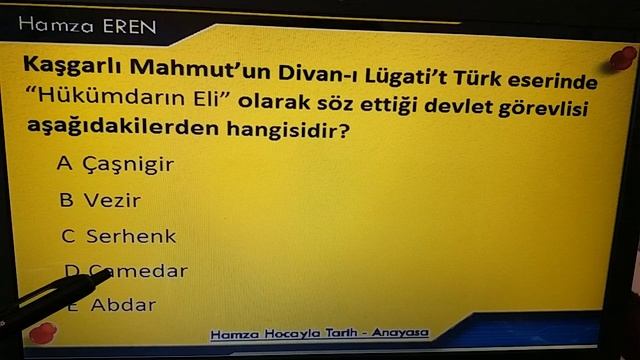 Hamza Eren-Tarih Soru Çözümü - 8 - 2020-Tarih смотреть онлайн