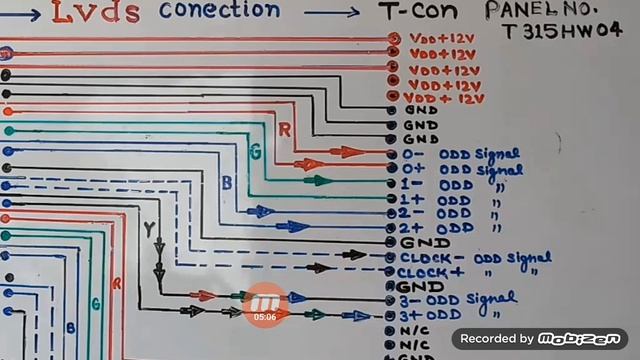 Led lcd tv Panel Full HD 10 Pair Lvds Pin Explanation Stap by Stap смотреть онлайн