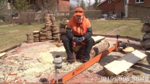 ✅Как сделать слэб своими руками. Распилить вдоль бревно- это первое, что нужно. Чем распилить❓ЭПЧ-3