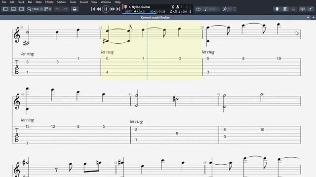 Re:Zero Opening S2 -Realize- Fingerstyle Guitar Tab