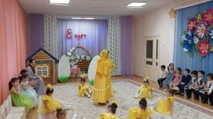 Веселый танец цыплят. 2 младшая группа