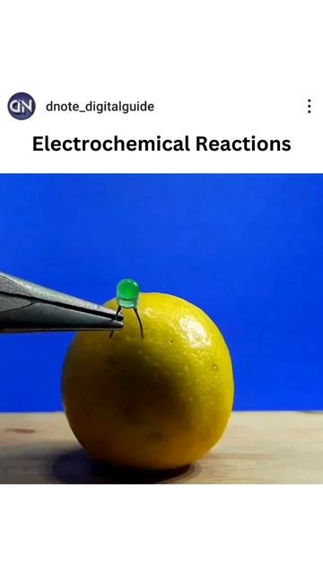Lemon Battery Experiment: Powering an LED with Citrus! #scienceexperiment #youtubeshorts #dnote смотреть онлайн