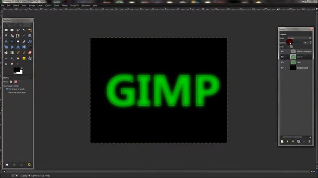 Neon Text Effect In Gimp! смотреть онлайн