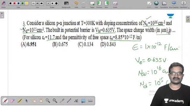 Problems On PN-Junction Diode -1 | PN-Junction Diode | Venkata Sir