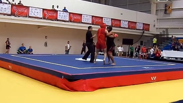 9º PAN AMERICANO DEWUSHU -MEXICO-2012-SANDA Israel Rambo  1