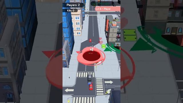 Hole.io Gameplay mobile - Biggest Hole Map Control: 100.00% #17 смотреть онлайн