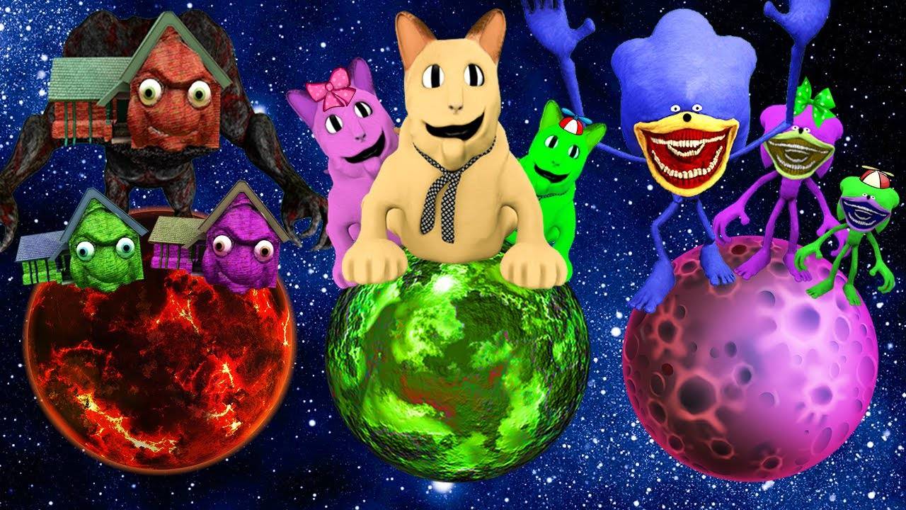 МЫ НАШЛИ ПЛАНЕТА СЕМЬЯ КОТ БУ ИСПУГАЛСЯ НЕ БОЙСЯ ШИН СОНИК ПОЖИРАТЕЛЬ ЖИВОЙ ДОМ БАБКИ В Garry's Mod смотреть онлайн