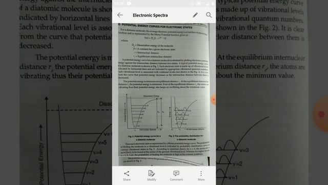 Morse potential energy for electronic Spectroscopy смотреть онлайн