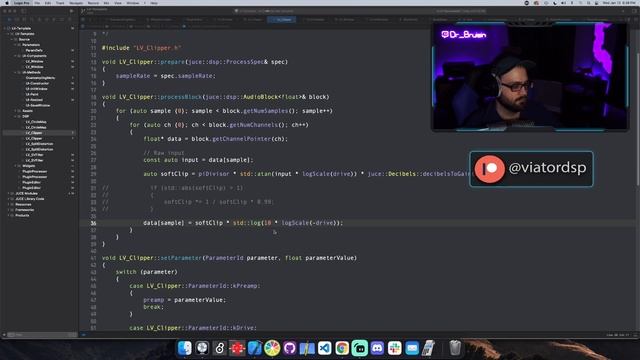 Audio Plugin Dev | Distortion DSP! смотреть онлайн