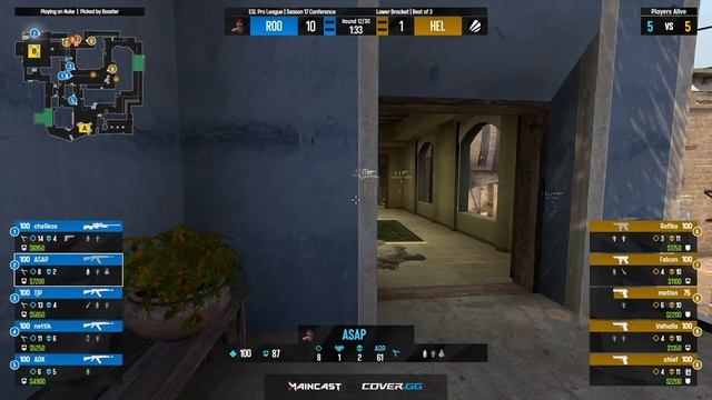 Rooster vs Hello Kitten | Map 1 Mirage | ESL Pro League Season 17 Conference OCE смотреть онлайн
