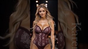 Karen Wilson-Elegance and diamonds in lingerie fashion