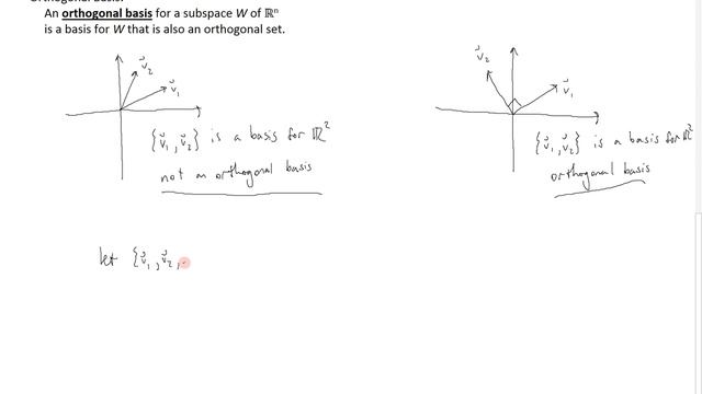 Orthogonal Sets and Bases смотреть онлайн
