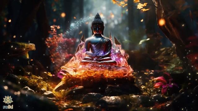 🤲🏻 ∞ Reiki Infused Music with 3 minutes Bell sound to Clear Blocked Energy & Balance Chakras смотреть онлайн