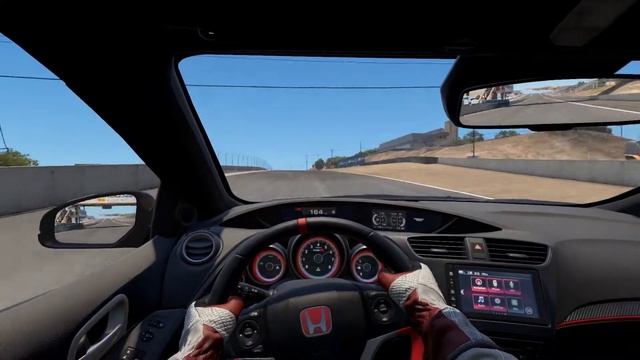 Project Cars 2 - 2015 Honda Civic Type-R at Laguna Seca смотреть онлайн