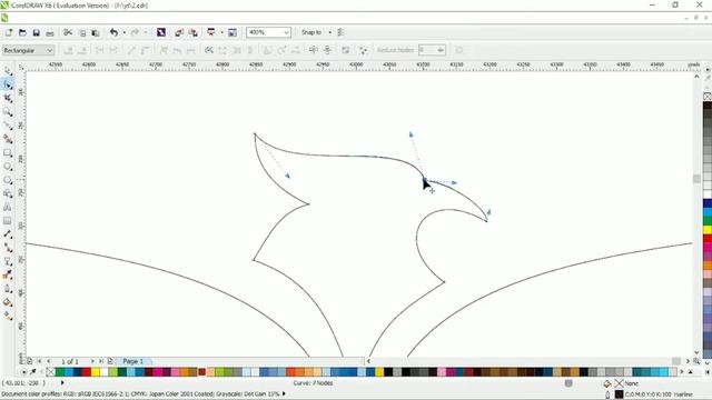 vector tutorial how to make royal eagle logo design using corel draw смотреть онлайн