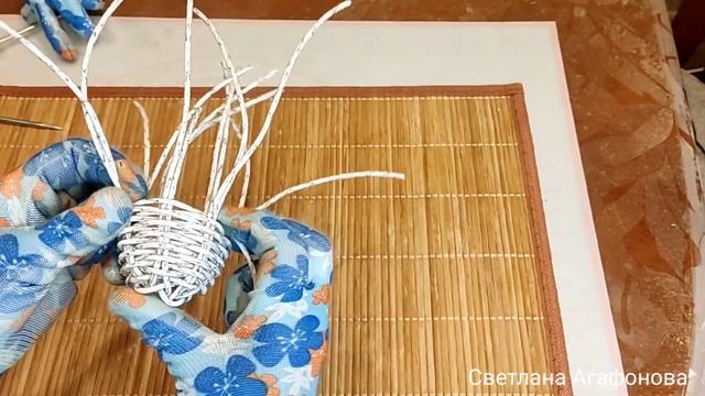 КОЛОКОЛЬЧИК МАЛЕНЬКИЙ / ПЛЕТЕНИЕ ПРУТКОМ смотреть онлайн