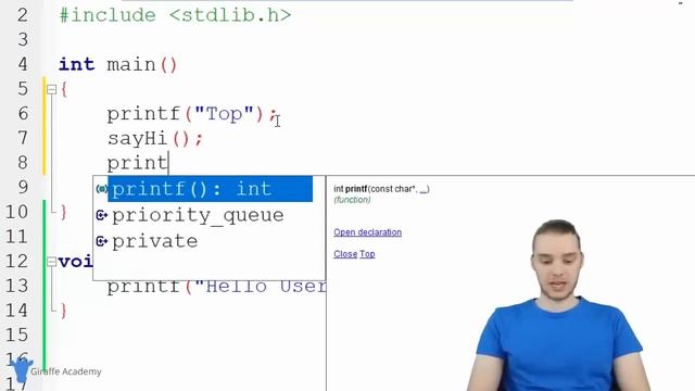 Video 3 7 C Function смотреть онлайн