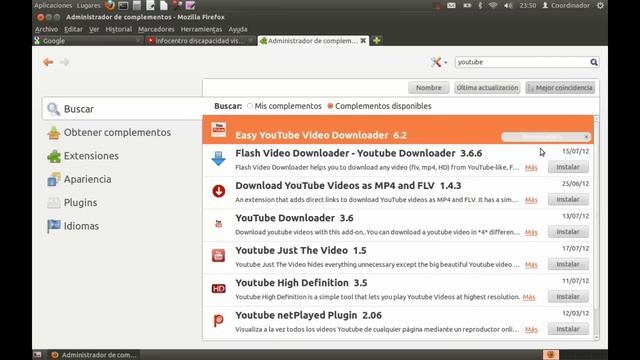 Tutorial Instalacion Complemento a Firefox смотреть онлайн