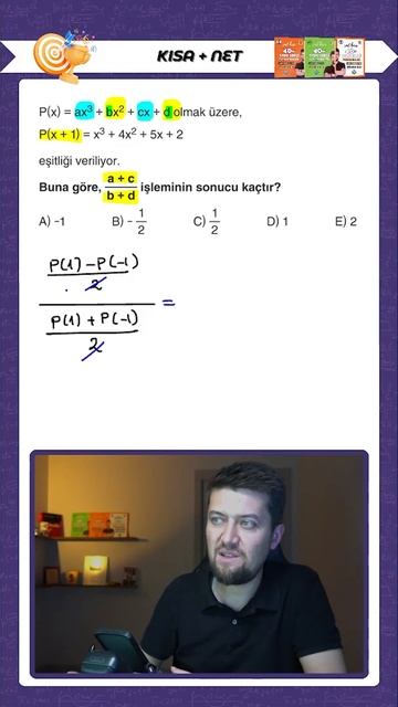 AYT 12. Soru Polinom Sorusu #yks #tyt #ayt #polinom #smlhoca смотреть онлайн