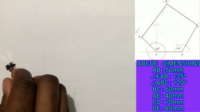 Construct an Irregular Polygon | Irregular Pentagon смотреть онлайн
