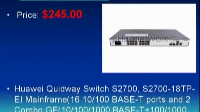 S2700-18TP-EI-AC Price $245.00, Buy Huawei S2700 switch: Huanetwork.com смотреть онлайн