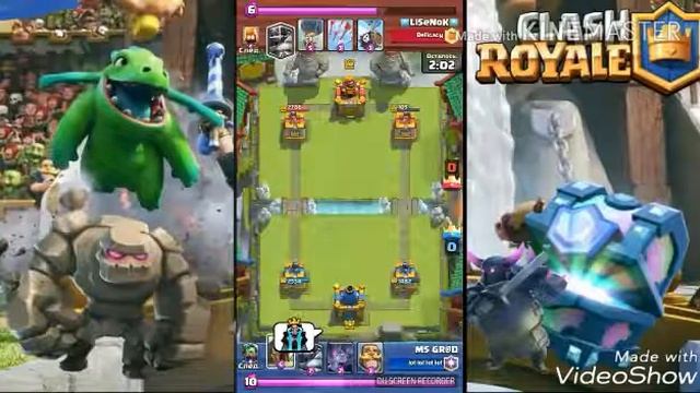 Играем в Clash Royale Top Дека ! смотреть онлайн