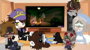 🎵 Afton Family and Henry Emily react to Darkest Desire FNAF song collab 🎵 | Luck of Fire