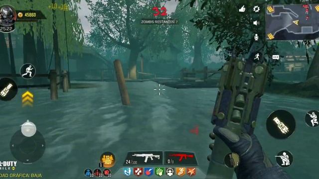 Call of Duty mobile zombies supervivencia SOLO horda 32 2 смотреть онлайн