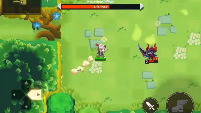 Mysterious Knight LVL 30 At LVL 2 | Guardian Tales