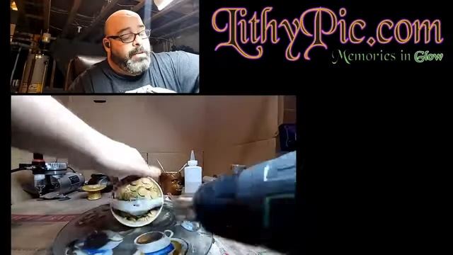 Attempting to airbrush Grogu Leprechaun 3D Resin Print. LIVE! смотреть онлайн