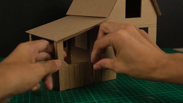 DIY I How to Make a Red Barn Farm using Cardboard | For School Project смотреть онлайн
