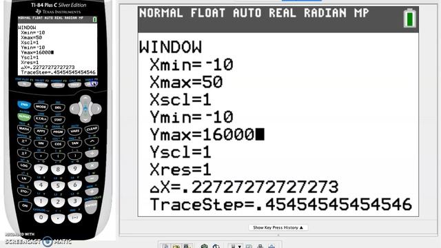 Finding Vertex of Parabola on Calculator - Revenue ex смотреть онлайн