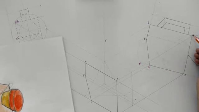 Junior Cert TG 2016 Q3 Axonometric