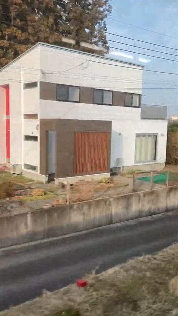 16.03.2023 года.Мини-видео.Леса, поля и дома из электрички линии Никко.