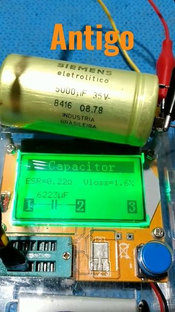 Capacitor Eletrolítico antigo coisas boas da época eletrônica vintage смотреть онлайн