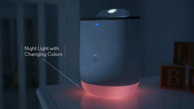 Motorola MBP-85 Smart Nursery Dream Machine _ Sound and Light Projector with Audio Monitoring смотреть онлайн