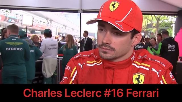 Charles Leclerc Post Race Interview | F1 2024 Chinese GP смотреть онлайн