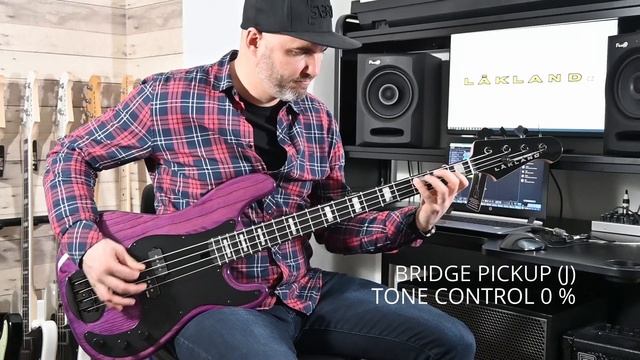 Lakland Skyline 44-64 GZ PJ TP ( Geezer Butler signature PJ ) - Sound test смотреть онлайн