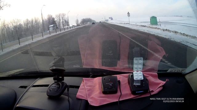 Работа на полискан сразу нескольких радар детекторов. смотреть онлайн