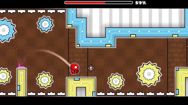 SlipS by FlyArCz (hard 4*) | Geometry Dash (+1000th level :D) смотреть онлайн