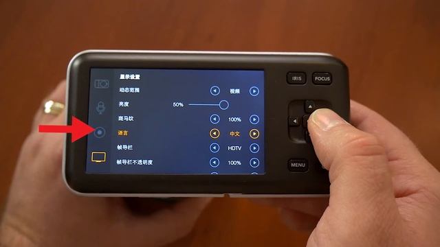 How to change language on Blackmagic Pocket Cinematic Camera смотреть онлайн