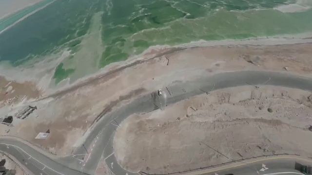 Me DJI Mavic Air and Dacia Duster in Dead Sea Israel смотреть онлайн